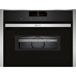 Компактный духовой шкаф с паром и свч Neff C28MT23H0 Home Connect